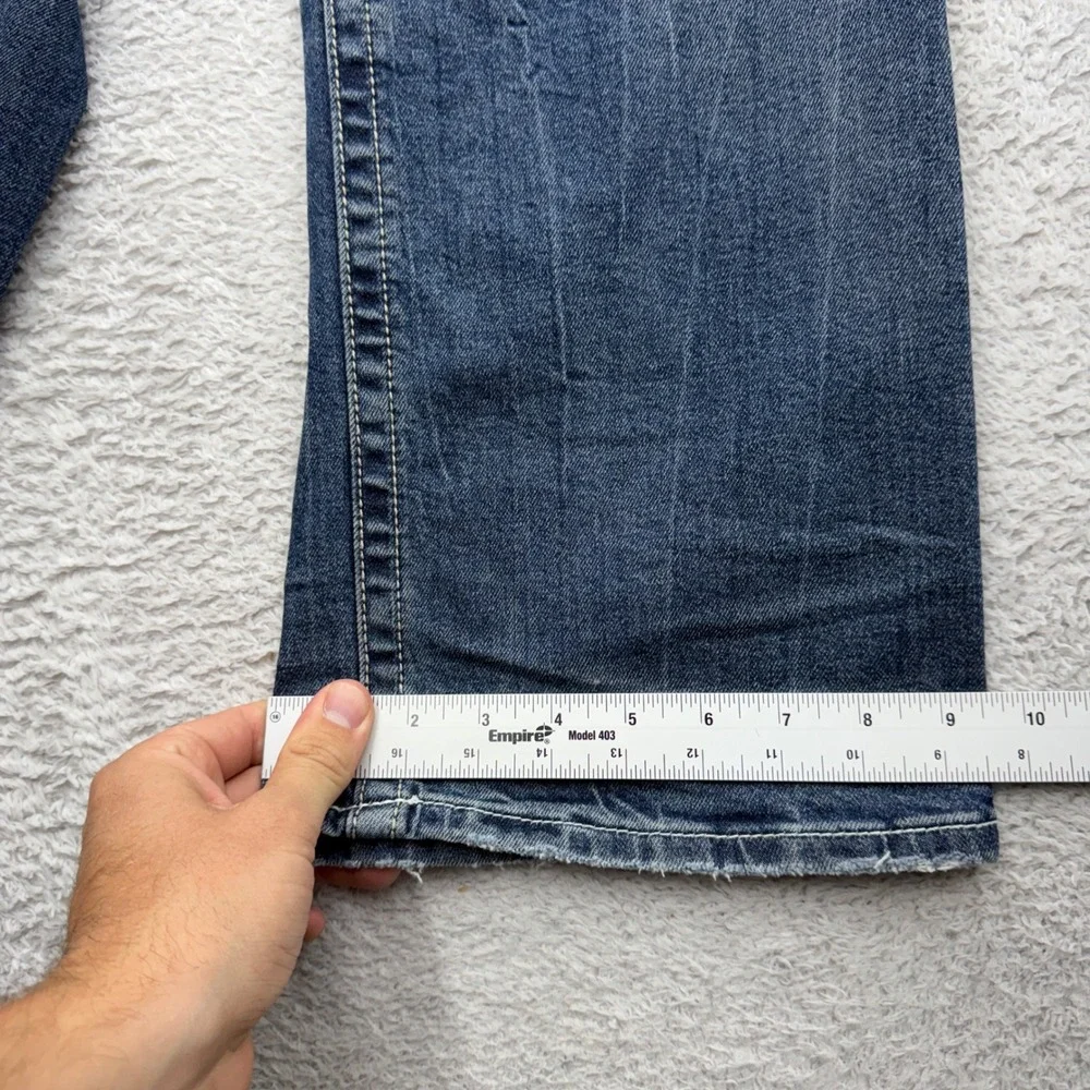 Silver Jeans Co Zac Relaxed Fit Straight Leg Blue Denim Mens 34x36 M42408SBA263
